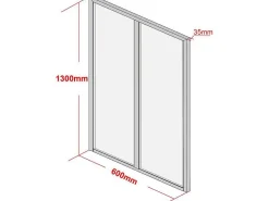 Hoekraam Werkplaats Van Gepoedercoat Aluminium - L180 X B60 X H130 Cm - Zwart - Bayview-Vente-unique Hot