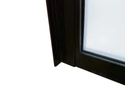Hoekraam Werkplaats Van Gepoedercoat Aluminium - L120 X B60 X H130 Cm - Zwart - Bayview-Vente-unique Hot
