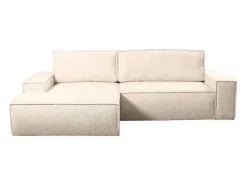 Hoekslaapbank Van Teddy Stof - Beige - Hoek Links - Amelia Van Pascal Morabito-Vente-unique New