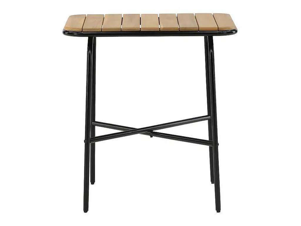 Holmbeck Cafe Tafel 88X70Cm Naturel.-Vente-unique Online