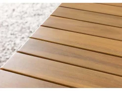 Holmbeck Cafe Tafel 88X70Cm Naturel.-Vente-unique Online