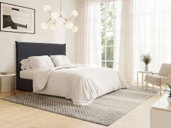Hoofdbord 180 Cm - Fluweel - Antraciet Grijs - Ambrilia-Vente-unique Outlet