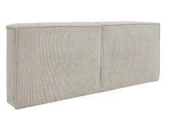 Hoofdbord 220 Cm - Ribfluweel - Beige - Timano Van - Van-PASCAL MORABITO Clearance