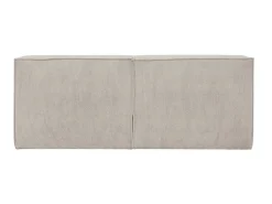 Hoofdbord 220 Cm - Ribfluweel - Beige - Timano Van - Van-PASCAL MORABITO Clearance