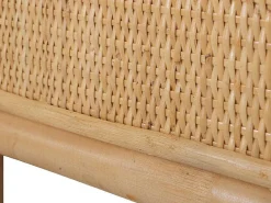 Hoofdbord 140 Cm - Rotan - Natuurlijk - Solia-Vente-unique Best