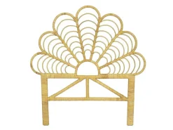 Hoofdbord 110 Cm - Rotan - Naturel - Flosia-Vente-unique Hot