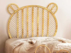 Hoofdeinde Van 90 Cm - Rotan - Kleur: Naturel - Tedyo-Vente-unique Clearance
