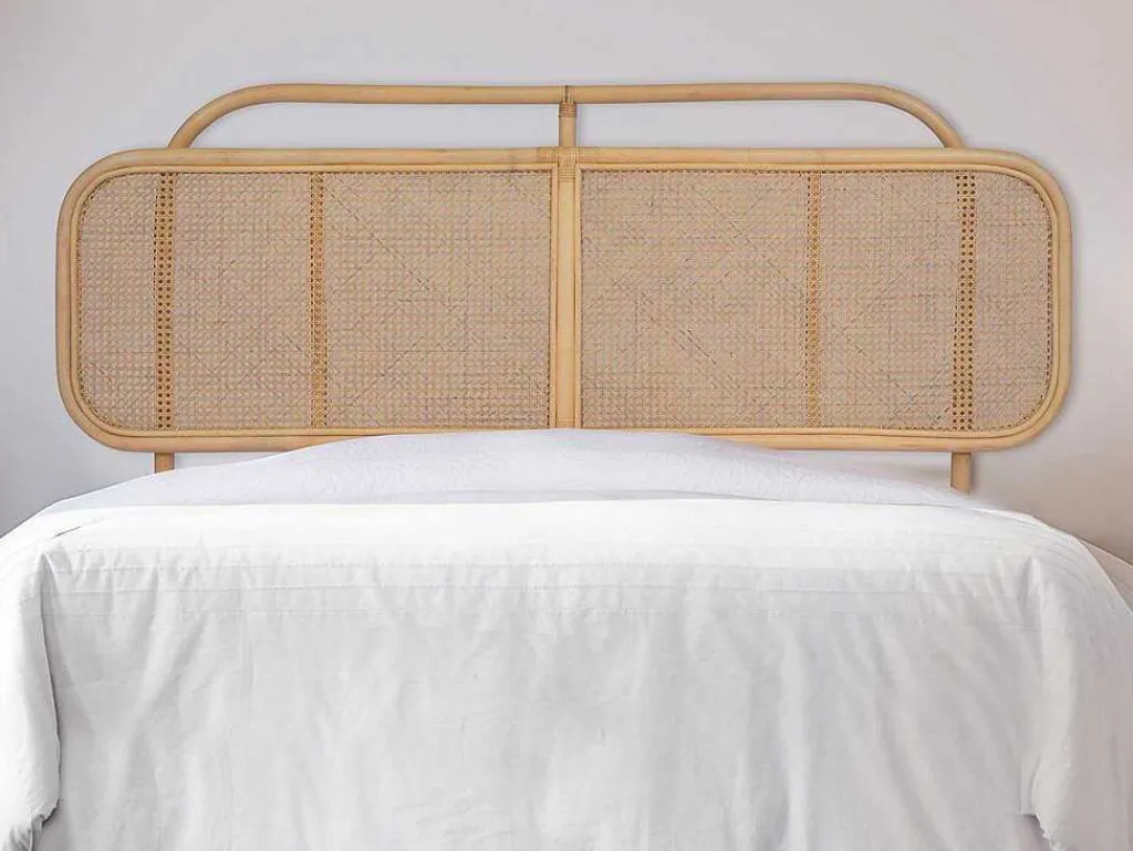 Hoofdeinde Van 160 Cm - Rotan - Naturel - Rouana-Vente-unique New