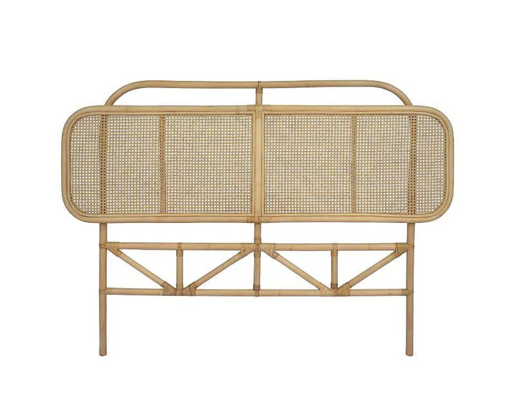 Hoofdeinde Van 160 Cm - Rotan - Naturel - Rouana-Vente-unique New
