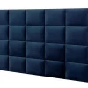 Hoofdeinde Wandpanelen Bartel - 200 Cm - Fluweel - Blauw - Van-PASCAL MORABITO Discount
