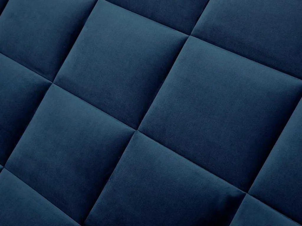Hoofdeinde Wandpanelen Bartel - 200 Cm - Fluweel - Blauw - Van-PASCAL MORABITO Discount