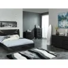 Hoogpolig Tapijt Ecume - Hand Getuft - Zwart En Wit - 160 X 230 Cm-OZAIA Sale