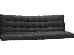 Hoogslaper 90 X 190 Cm - Met Uitklapbare Bank - Metaal - Zilver + Zwart Futon - Modulo V-Vente-unique Clearance