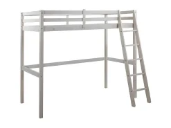 Hoogslaper Gedeon - 90 X 190 Cm - Massief Grenen - Gebleekt-Vente-unique Sale
