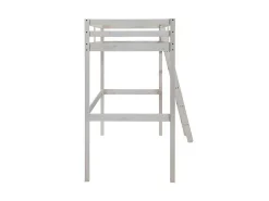 Hoogslaper Gedeon Ii - 90 X 190 Cm - Massief Grenen - Gebleekt + Matras-Vente-unique Clearance