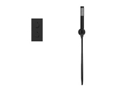 Inbouw Douche Met Thermostatische Mengkraan - Mat Zwart - Timavo-Shower & Design Online