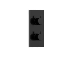Inbouw Douche Met Thermostatische Mengkraan - Mat Zwart - Timavo-Shower & Design Online