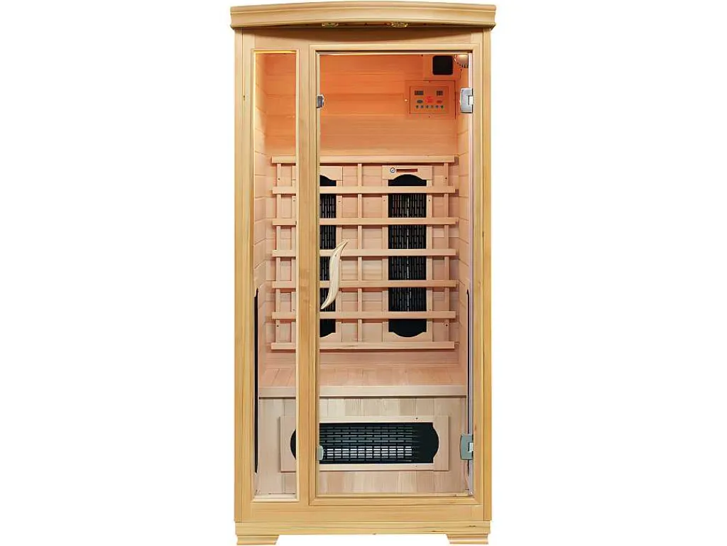 Infrarood Sauna 1 Plaats Osvald - L90 X D90 X H190 - 1350W-VOGUE SAUNA Clearance