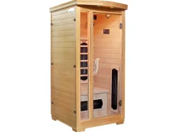 Infrarood Sauna 1 Plaats Osvald - L90 X D90 X H190 - 1350W-VOGUE SAUNA Clearance