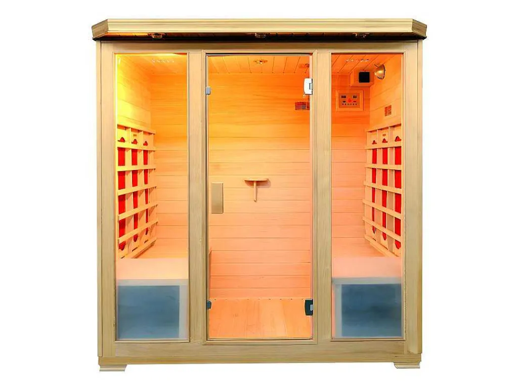 Infraroodsauna 4/5 Personen Serie Prestige Stockholm Ii-VOGUE SAUNA New