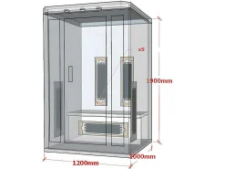 Infraroodsauna 2 Personen Serie Prestige Oslo Ii-VOGUE SAUNA New