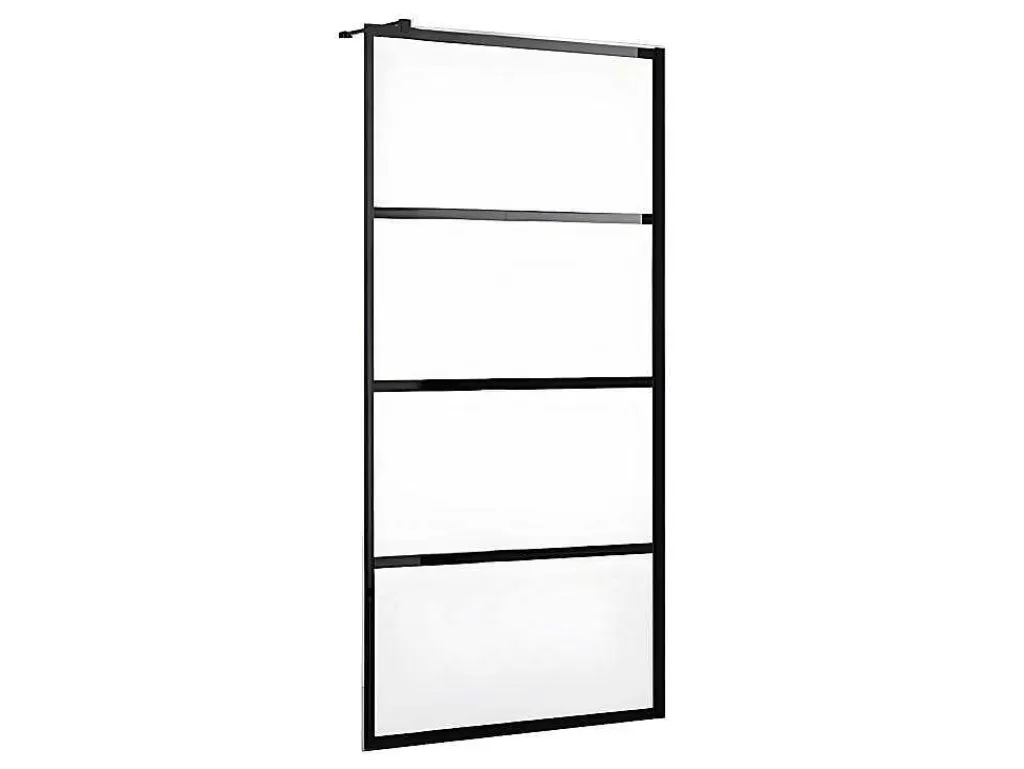 Inloopdouchewand Inaya In Industriele Stijl - 120X200 Cm-Shower & Design