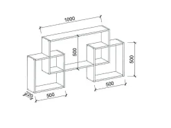 Isabel Plank, Wit, 150X22X75 Cm,-EPIKASA Discount