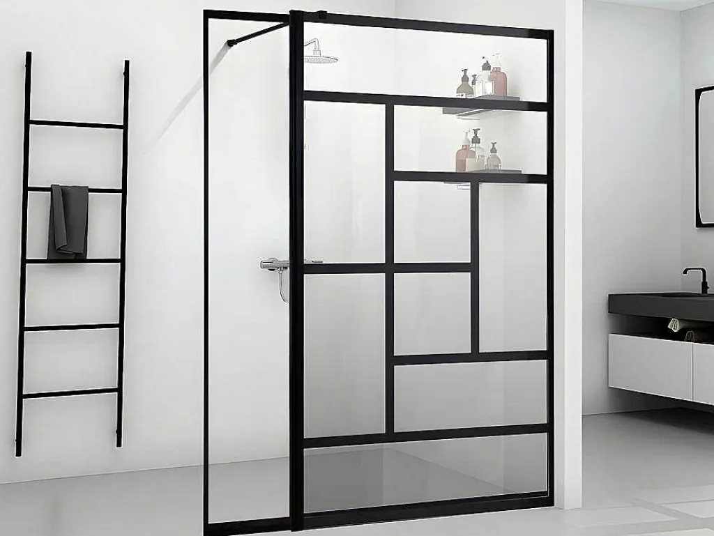 Italiaans Douchescherm In Industriele Stijl - 140 X 200 Cm - Sefana-Shower & Design Sale