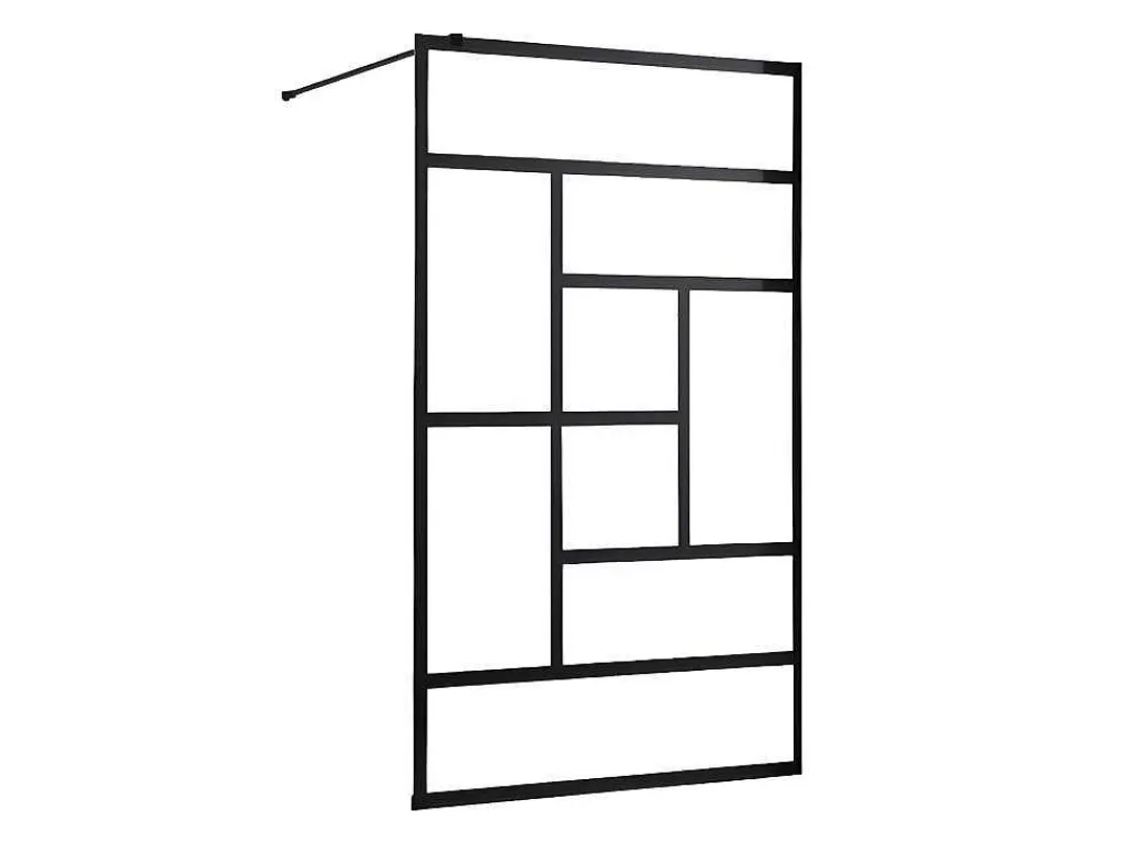 Italiaans Douchescherm In Industriele Stijl - 140 X 200 Cm - Sefana-Shower & Design Sale
