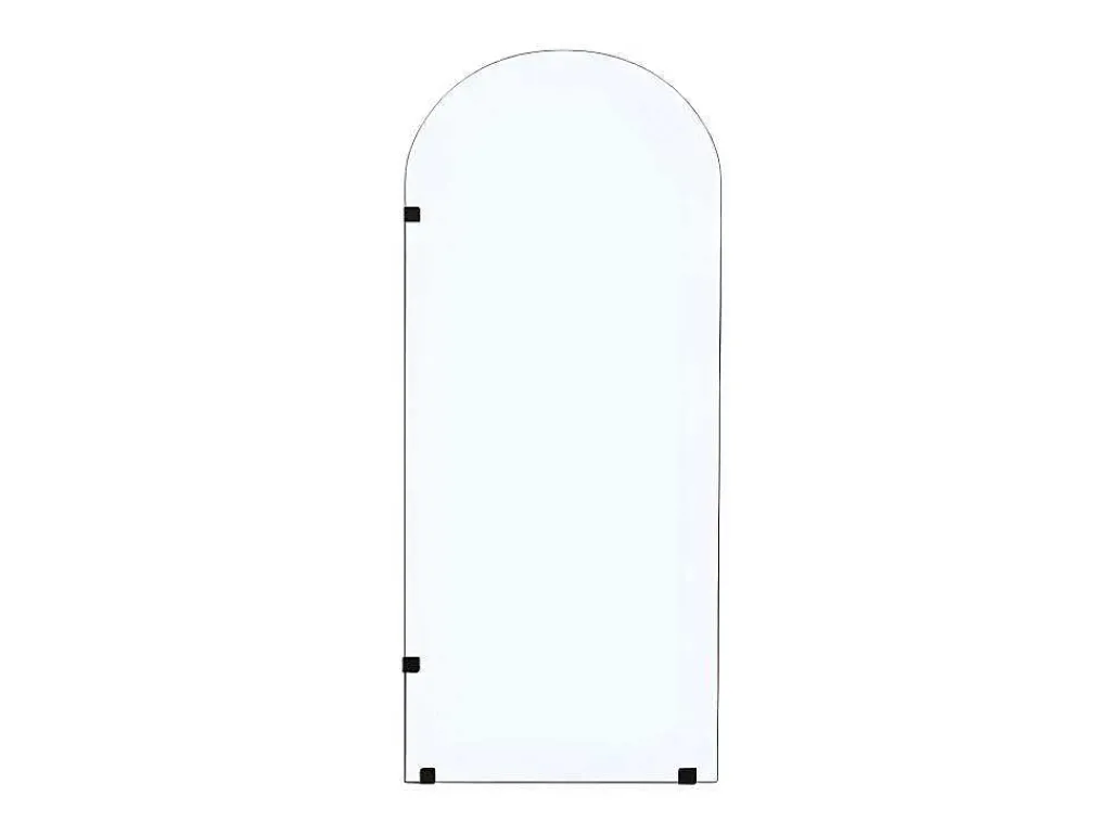 Italiaanse Douchewand Ronde Hoeken - 90 X 215 Cm - Airlie-Shower & Design Discount