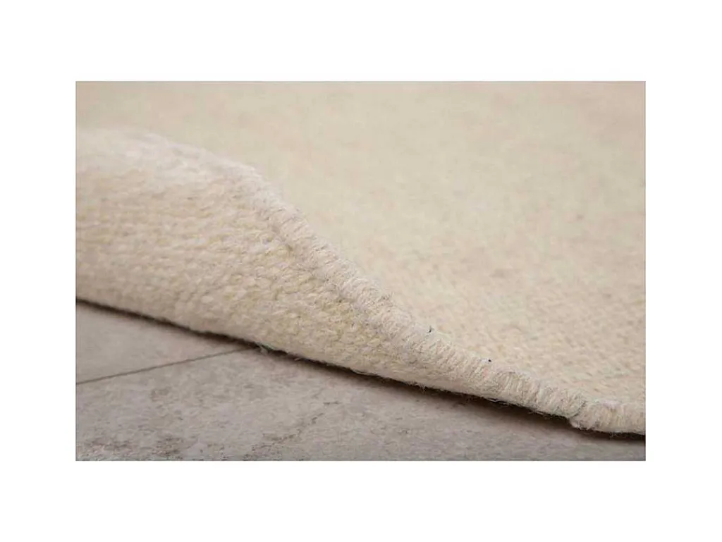 Jaipur Vloerkleed O200 Cm Wol Beige.-Venture Home Best