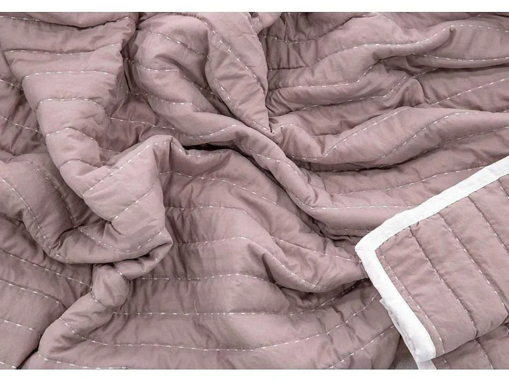 Juni Sprei 260X260Cm Oudroze.-Vente-unique Online