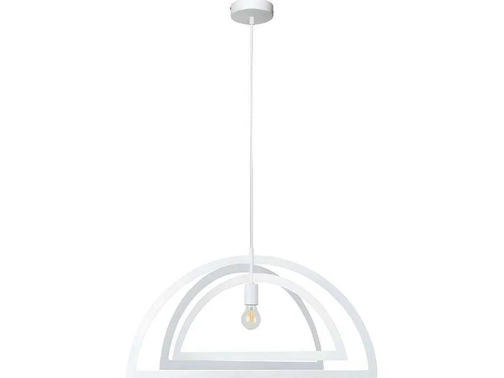 Justyna Hanglamp, Wit, 75X75X110 Cm,-EPIKASA Discount
