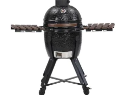 Kamado-Houtskoolbarbecue Van Keramiek En Bamboe 45 X 63 X 105 Cm - Izaki-Vente-unique Hot
