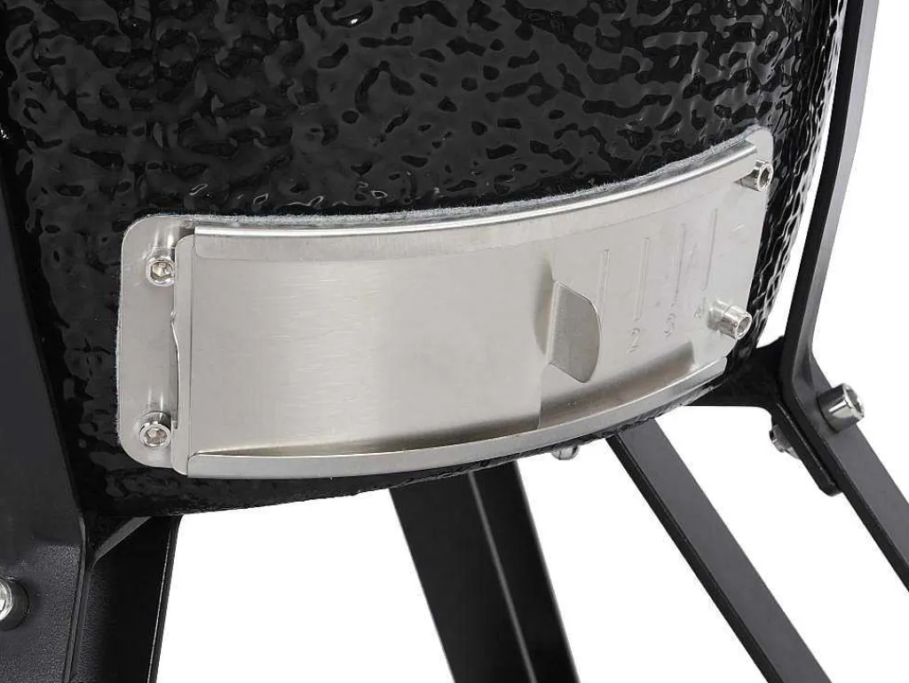 Kamado-Houtskoolbarbecue Van Keramiek En Bamboe 45 X 63 X 105 Cm - Izaki-Vente-unique Hot