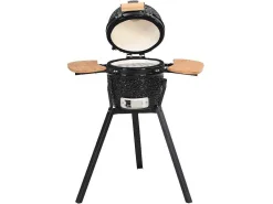 Kamado-Houtskoolbarbecue Van Keramiek En Bamboe 32 X 52 X 94 Cm - Eriko-Vente-unique Hot