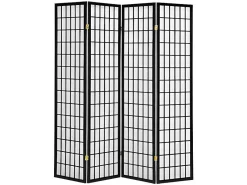 Kamerscherm 4 Vlakken Tottori Van Hout - L175 X H178.5 Cm-OZAIA Online