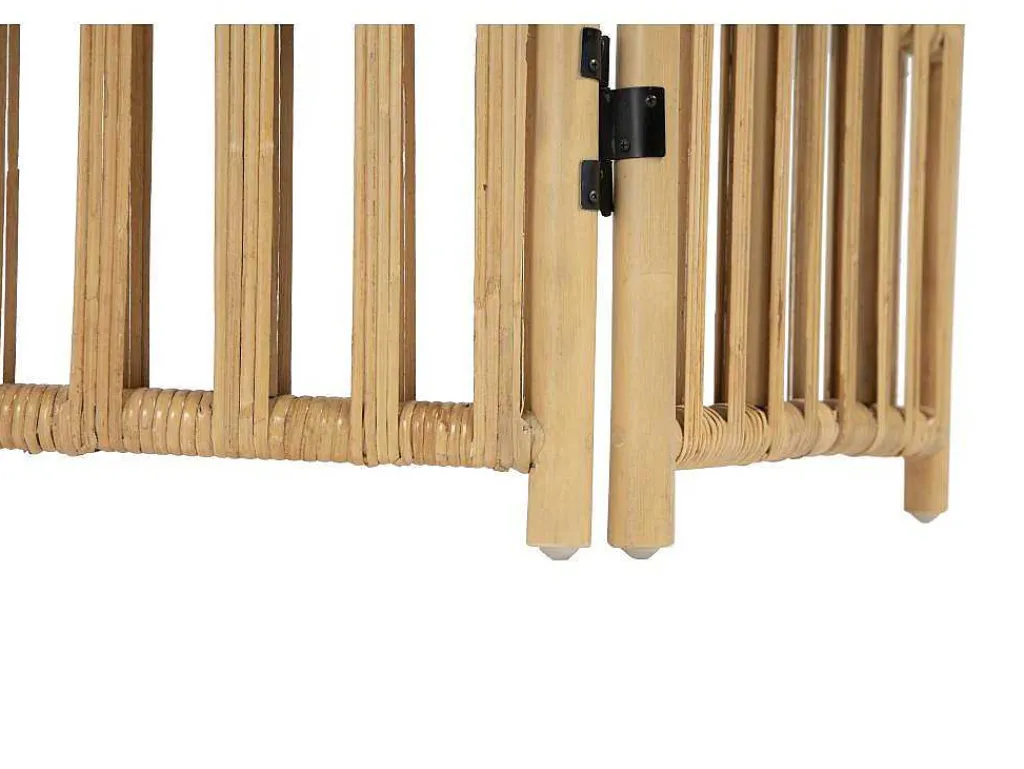 Kamerscherm Van Rotan Met 3 Luien - L140 X H180 Cm - Naturel - Gideon-OZAIA Sale