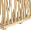 Kamerscherm Van Teakhout - B100 X D25 X H180 Cm - Naturel - Gayana-OZAIA Discount