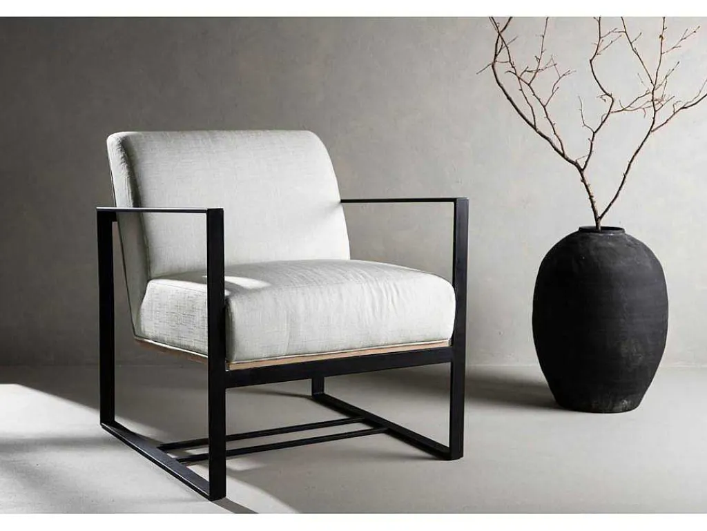 Kansas Fauteuil Offwhite.-Vente-unique Outlet