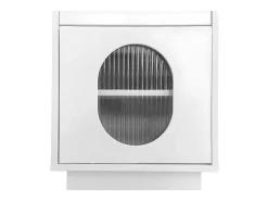 Kaptafel Met Spiegel En Led-Verlichting - 2 Lades En Een Uitneembare Kast - Wit (Kruk Niet Inbegrepen)-ModernLuxe Hot