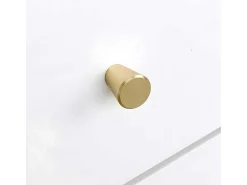 Kaptafel Met Spiegel En Led-Verlichting - 2 Lades En Een Uitneembare Kast - Wit (Kruk Niet Inbegrepen)-ModernLuxe Hot