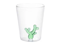 Karaf + Set Van 4 Glazen Met Cactus - Puntia-OZAIA Online