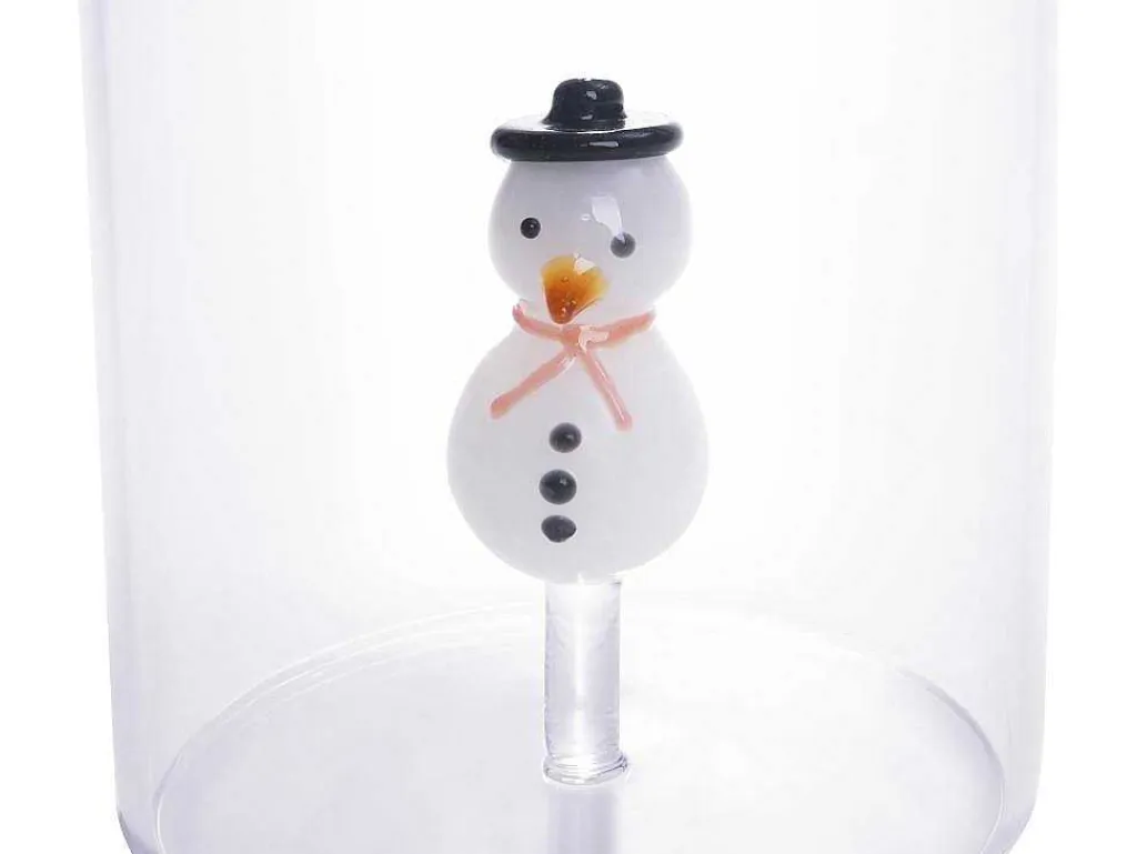 Karaf + Set Van 4 Glazen Met Kerstmotieven - Scopa-OZAIA Online