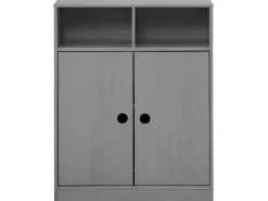 Kast 2 Deurs Grijs-Loft24 Clearance
