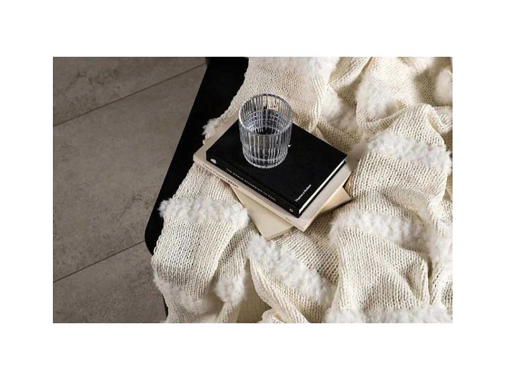 Katleen Plaid 170X130Cm Offwhite, Wit.-Venture Home Hot