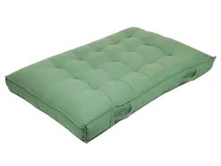 Katoenen Paletkussen - 80 X 120 X 12 Cm - Groen - Baila-OZAIA