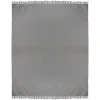 Katoenen Sprei Met Franjes - 230 X 250 Cm - Grijs - Segna-OZAIA Best