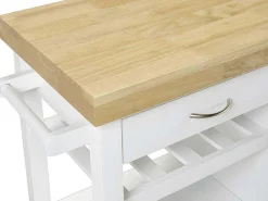 Keukentrolley Skyler Op Wieltjes - 1 Deur & 1 Lade - Hevea-Vente-unique Outlet