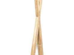 Kinderspiegel Van Teakhout - B55 X H120 Cm - Naturel - Batam-OZAIA Outlet